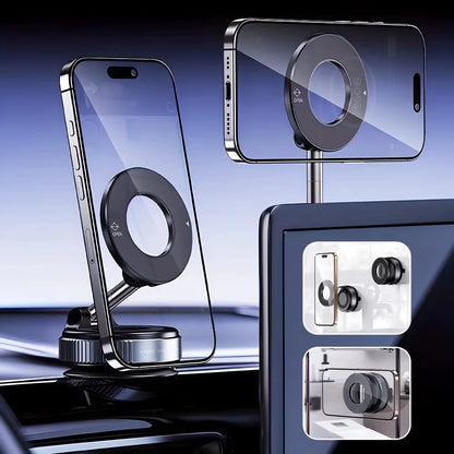 Ultimate K007 Strong Magnetic Car Phone Holder - Foldable & 360° Adjustable for All Your Mounting Needs!