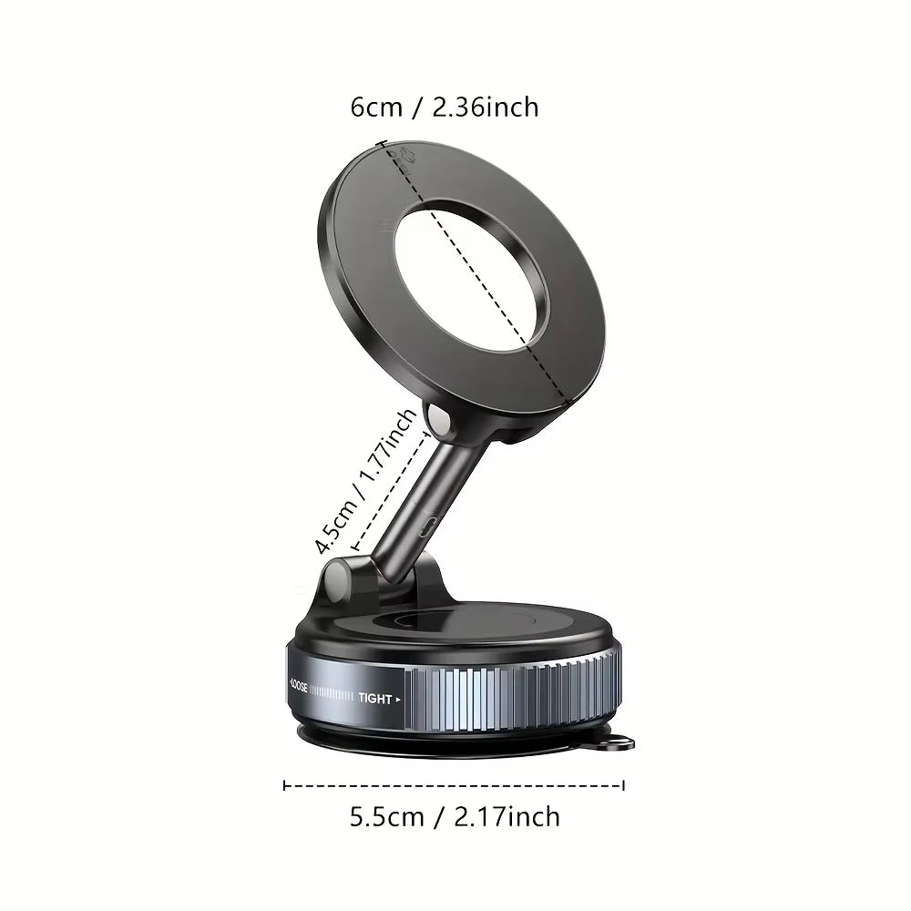 Ultimate K007 Strong Magnetic Car Phone Holder - Foldable & 360° Adjustable for All Your Mounting Needs!