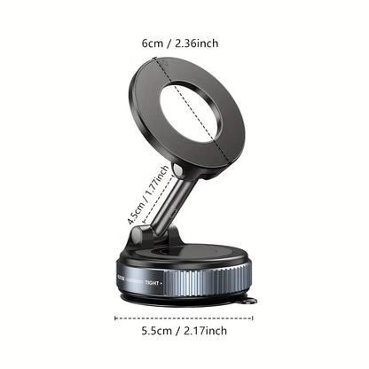 Ultimate K007 Strong Magnetic Car Phone Holder - Foldable & 360° Adjustable for All Your Mounting Needs!