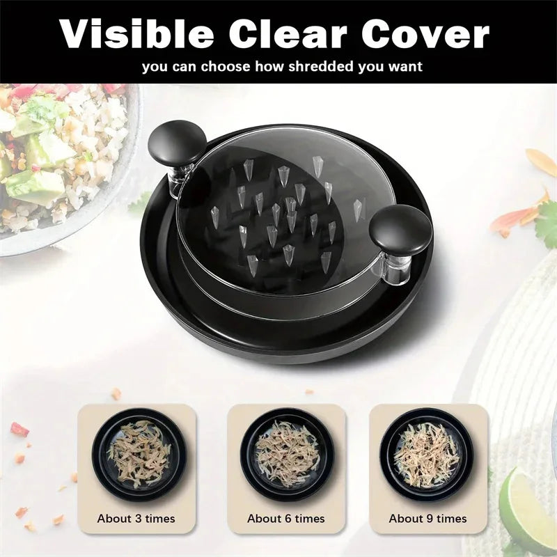 Transform Your Cooking with the Ergonomic Non-Slip Chicken Shredder & Meat Grinder – Effortlessly Shred Chicken, Pork, Beef, and Vegetables!