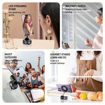 Ultimate K007 Strong Magnetic Car Phone Holder - Foldable & 360° Adjustable for All Your Mounting Needs!